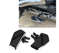 Pédale de repos Repose-pieds Large Pour Conducteur De Moto, Pour BMW R18 B R18B 100 Ans Classic R18 Pour Transcontinental Repose-pieds Avant De Moto(Nero)