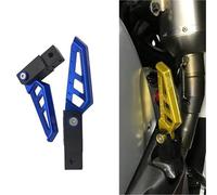 Pédale de repos Repose-pieds Rotatifs Pour Moto Pour Y-AMAHA X-MAX XMAX400 2014-2020 2019 2018 2017 2016 2015 Plaque De Pédale Rotative Arrière(Turquesa)