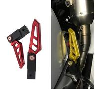 Pédale de repos Repose-pieds Rotatifs Pour Moto Pour Y-AMAHA X-MAX XMAX400 2014-2020 2019 2018 2017 2016 2015 Plaque De Pédale Rotative Arrière(Rosso)
