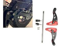 Pédale de repos Support De Repose-pieds Arrière Pour H-ONDA Pour Monkey 125 2018-2024 2023 2022 2021 2020 2019 Accessoires Moto Passager(Rosso)