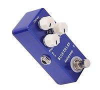 Pédale de Retard de Guitare, Pédale de Retard Boss Pédale d'effet de Guitare Pédale de Guitare Mini Blue Delay Analogique True Bypass pour Guitares électriques