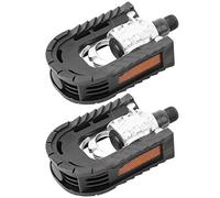 Pédale de roulement de vélo, 1 Paire en Aluminium Alliage Montagne Roule de vélo de vélos Plate-Forme de Pliage pédale de Cyclisme Accessoires pour Le Remplacement
