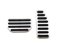 Pédale de soutien pour pieds pour Suzuki, Swift, Jimny, AT, frein, embrayage, carburant, accélérateur, pédale, coussinets, housse pour LHD, 2 pièces/jeu, pédale de frein, carburant, accessoires de