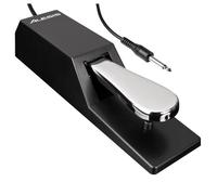Pédale de Sustain - ALESIS - ASP-2 - Universelle - Repose-pied en chrome - Réponse prémium