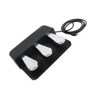 Pédale de sustain conviviale adaptée aux claviers et pianos numériques, texture ABS, sensation de pied confortable, facile à transporter