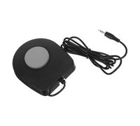 Pédale de Sustain Noire, pour Piano Électronique, Clavier Numérique | Performance Réactive, Compatibilité Polyvalente, Design Portable, Structure Plastique et Métal, pour Usage Musical