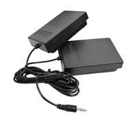 Pédale de Sustain pour Pianos Électroniques et Instruments de Musique, Noir, Compacte 10x7.5x3 cm avec Câble 1.6 m, Conception Anti-Dérapante