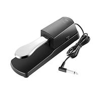 Pédale de sustain universelle pour claviers électroniques Roland Korg Behringer Piano Midi, clavier doré et argenté