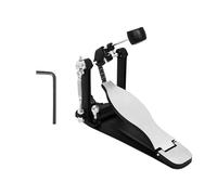 Pédale de tambour à double chaîne réglable avec cadre en métal antidérapant pour les configurations de basse simple