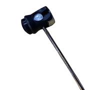 Pédale de tambour en acier inoxydable Pièce de rechange pour grosse caisse | Acier inoxydable, léger, portable, poignée ergonomique, convient pour les basses, jazz, batteries électroniques