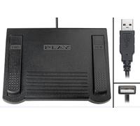 Pédale de transcription USB pour utilisation avec Express Scribe pour logiciel de transcription Windows ou Mac