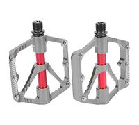 Pédale de Vélo, Alliage D'aluminium renforcé, élargi, Confortable, Pédales Automatiques Scellées, Accessoires de Cyclisme pour Vélos Pliants de Montagne et de Route (Ti Couleur)