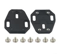 Pédale de vélo de route 3 trous pour Speedplay Zero/Pave/Super Light Action/X1/X2/X5 Pédales sans clip - Fibre de nylon 5°/6° Float 50g/Paire Noir