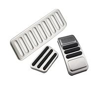 Pédale De Voiture Pour Ford Pour Mustang 2015-2021 Pédales De Voiture À Pédale De Gaz Couvercle De Pédale De Frein Repose-pieds Coussinets De Pédale(AT With Rest)