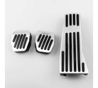 Pédale De Voiture Pour Mazda 3 BP CX30 CX50 CX60 MX30 MX-30 2019 2020 2021 2022 2023 2024 - Couvercle Repose-pieds Pédale D'accélérateur Et Frein(MT 3pcs Silver)