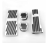 Pédale De Voiture Pour Mazda 3 BP CX30 CX50 CX60 MX30 MX-30 2019 2020 2021 2022 2023 2024 - Couvercle Repose-pieds Pédale D'accélérateur Et Frein(MT 4pcs Silver)