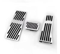 Pédale De Voiture Pour Mazda 3 BP CX30 CX50 CX60 MX30 MX-30 2019 2020 2021 2022 2023 2024 - Couvercle Repose-pieds Pédale D'accélérateur Et Frein(AT 3pcs Silver)