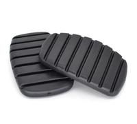 Pédale De Voiture Pour Modus Pour Trafic Pour Twingo Pour Kangoo Pour Clio Pour Espace Pour Scenic 2 Pièces Couvercle Pédale En Caoutchouc Frein D'embrayage Voiture Pédale D'accélérateur