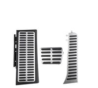 Pédale De Voiture Pour Q3 2013-2018 LHD Accélérateur Frein Repose-pieds Pédales Couverture Voiture-style Pédales Voiture(AT With Rest Pedals)