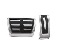 Pédale De Voiture Pour VW Pour Golf 7 Pour Passat B8 Pédales De Voiture Couvercle De Pédale De Frein À Gaz Couvercle D'embrayage De Frein À Carburant(AT 2 Pieces)
