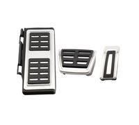 Pédale De Voiture Pour VW Pour Touran 5T MK2 2016-2024 : Housse Repose-pieds Antidérapante Pour Pédale Frein À Gaz Capuchons Pédale Frein(AT with rest)