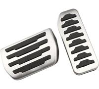 pédale de voiture universelle Garniture de couvercle pédale frein et d'essence pour Land pour Rover 2007-2015, accessoires pour pédales