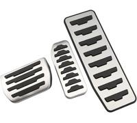 pédale de voiture universelle Garniture de couvercle pédale frein et d'essence pour Land pour Rover 2007-2015, accessoires pour pédales