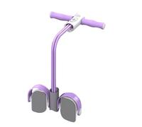 Pédale de yoga - Bande élastique - Corde à 4 tubes - Équipement de fitness multifonction | Bande extensible pour abdominaux amincissant, yoga étirement et renforcement musculaire