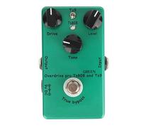 Pédale D'effet De Guitare, Pédale D'effet Réglable Tube Screamer Overdrive Processeur D'effet De Distorsion Classique Universel Pour Guitare Et Basse(Vert)