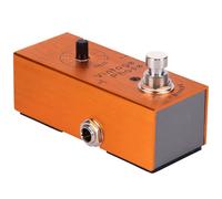 Pédale D'effet de Phase pour Guitare Électrique, Classique, Mini | Bypass Vrai, Contrôle Précis du Son, Métal Orange, pour Instruments à Cordes, Haute Fiabilité
