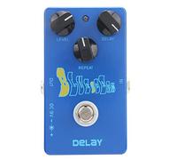 Pédale d'effet de retard, processeur de son portable 4,4 x 2,5 x 1,3 pouces pour club de musique pour performances en plein air pour guitariste pour les amateurs de musique