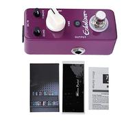 Pédale d'Effet Distorsion avec Délai, Boîtier Métallique Complet, Durable et Compact - Circuit Analogique Pure, Son Chaud et Net, Pour Guitare Électrique