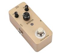 Pédale d'Effet Guitare Électrique Buffer, Boost Clean, Coque Métallique Complète - Gain Pur, Réglage Fréquences, Bypass Véritable