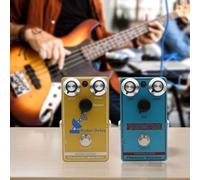 Pédale d'effet Mosky Audiol avec son dynamique pour guitare électrique avec REVERB DELAY et expérience d'égalisation sur mesure (D)