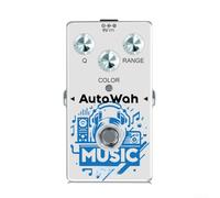 Pédale d'effet Wah compacte pour Rowin RE-08 utilisant une construction en alliage de zinc pour prendre en charge la génération de tonalités vintage et la durabilité sur scène