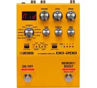 Pédale d'effets Boss OD-200 Hybrid Overdrive pour guitare corps raffiné, opér...