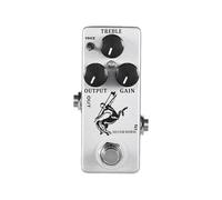 Pédale d'effets d'overdrive professionnelle en métal robuste avec rétention dynamique du son et design de circuit classique pour guitare Overdrives Pédale