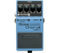 Pédale d'effets guitare BOSS CEB-3 BASS CHORUS bleu refrain gratuit avec filt...