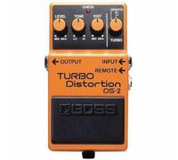 Pédale d'effets guitare BOSS DS-2 Turbo Distortion orange deux modes turbo NEUF