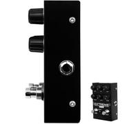 Pédale D'effets pour Guitare Électrique, Distorsion et Overdrive, Eq | Alliage D'aluminium Noir, Pratique et Performance, pour Guitaristes Rythmique