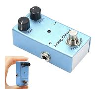 Pédale d'effets pour guitare électrique Fonction chorus simulé Facile à connecter Chorus simulé parfait Effet pur Forte sensation d'espace Coque en métal Compact et portable, au live et au studio
