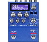 PÉDALE D'EFFETS SYNTHÉTISEUR SY-200 BOSS - La technologie de synthé guitare polyphonique évoluée BOSS dans une pédale 200 de faible encombrement pour toutes les guitares ou basses