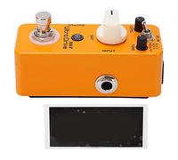 Pédale Distorsion Guitare Électrique Métal Jaune, 3 Modes Sélectables, Entrée 470k Ohms, Sortie 10k Ohms - Son Rock Classique, Haute Distorsion Tube, Solos Expressifs
