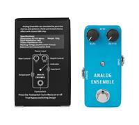 Pédale d'overdrive en alliage d'aluminium avec réglage flexible - Pédale d'entraînement pour guitaristes et amateurs de son vintage - Reproduction sonore vintage