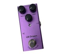 Pédale d'overdrive professionnelle pour guitare électrique et basse - Petit processeur d'effets de tonalité