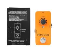 Pédale d'overdrive vintage en métal pour guitare - Texture en alliage d'aluminium - Convient pour les guitaristes et les producteurs de musique - Pédale d'entraînement à la maison