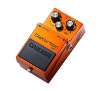 Pédale DS-1-B50A Distortion BOSS | Pédale compacte du 50e anniversaire en édition limitée | Finition métallique, vis argentée, boutons à capuchons dorés et emblème du 50e anniversaire