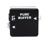Pédale Effet Buffer Guitare Métal 5x5cm | Boîtier métal pour robuste, élimine capacitance, son pur, taille compacte 5x5cm, idéal scène