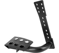 Pédale en métal de voiture gauche pied latéral accessoire de décoration de repos pour Jeep Wrangler JK 2008-2017