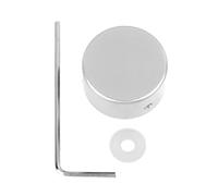 Pédale Footwitch Topper Aluminium Guitare électrique Pike Protection Effet pédale PEDAL Nail Cap ntilly accessoire de guitare durable pour les musiciens (Argent)